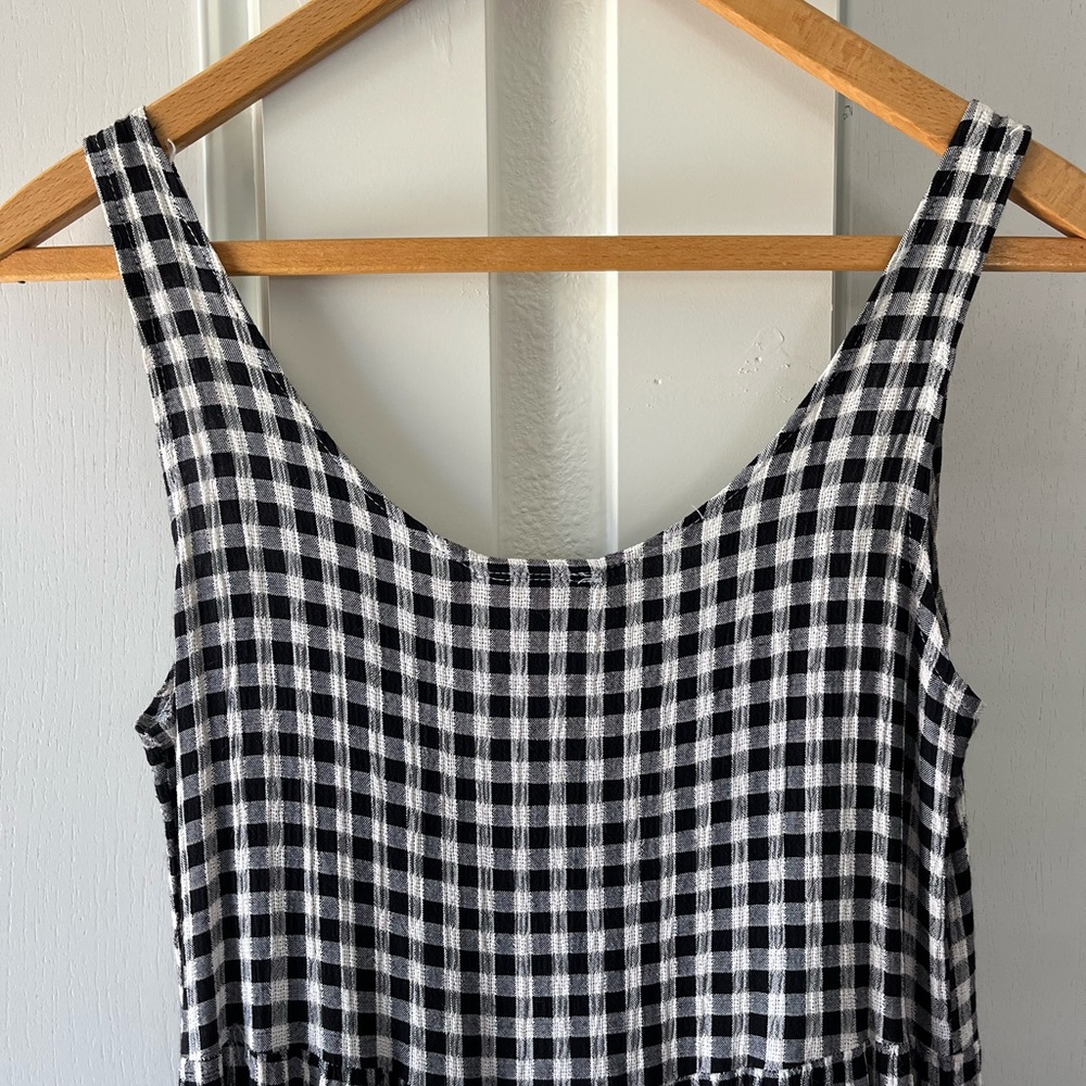 Dressing Clio Black and White Gingham Maxi Dress - Picture 8 of 8